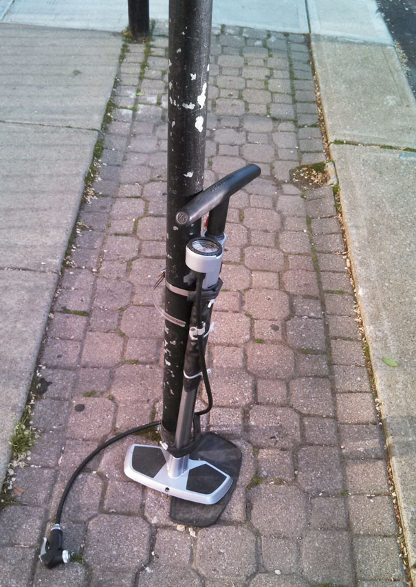 To Whoever Did This, You Made My Bike Ride A Million Times Better