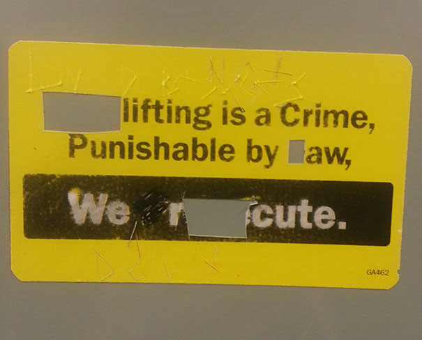 Next Post Just Noticed A Bit Of Vandalism In The Bathroom Where I Work