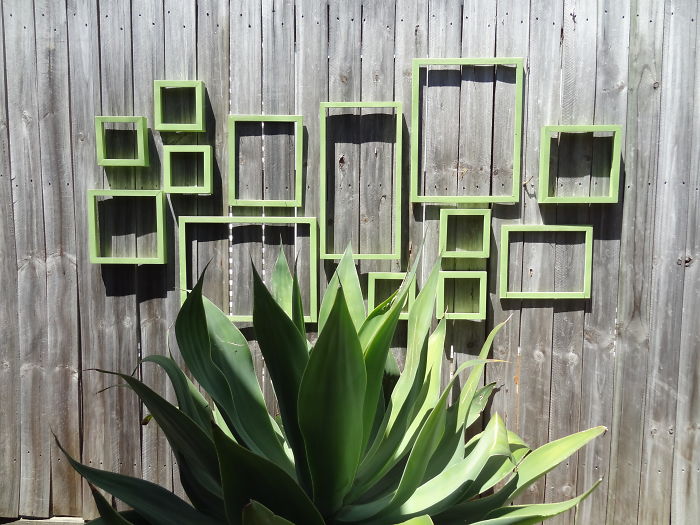 Frame Garden Fence Decor