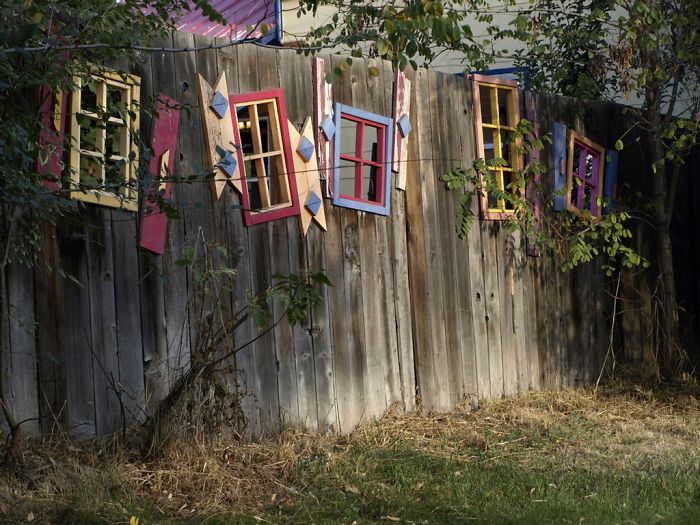 Window Fence Decor