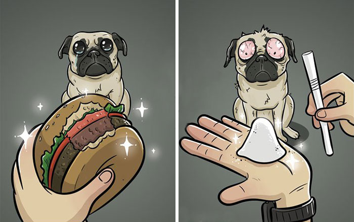 How Dogs See The World In 7 Funny Illustrations