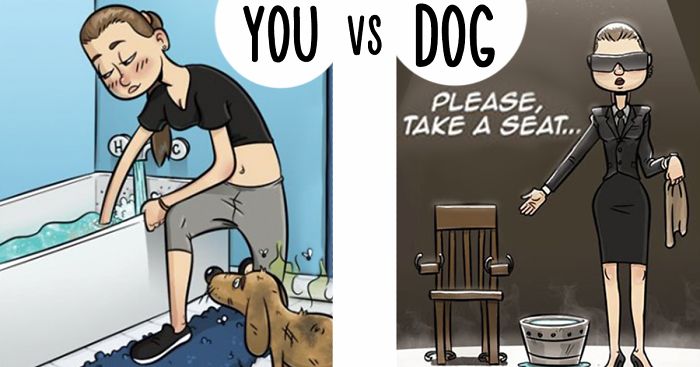 How Dogs See The World In 7 Funny Illustrations