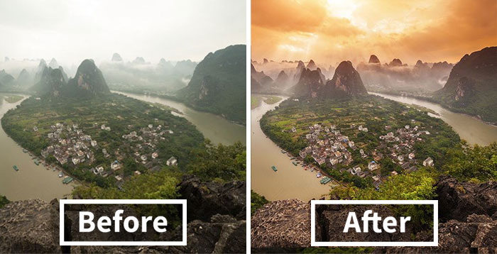 Photographer Reveals How Much Online Images Are Photoshopped (20 pics)