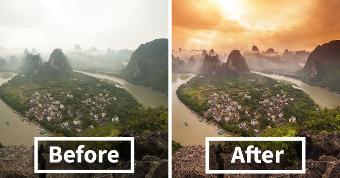 Photographer Reveals How Much Online Images Are Photoshopped (20 pics)