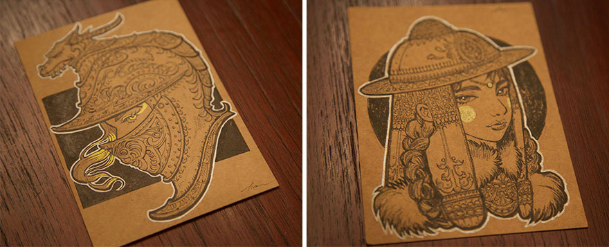 I Drew A Postcard Collection Of Girls In Armour Inspired By The Army Museum In Paris I Drew A Postcard Collection Of Girls In Armour Inspired By The Army Museum In Paris