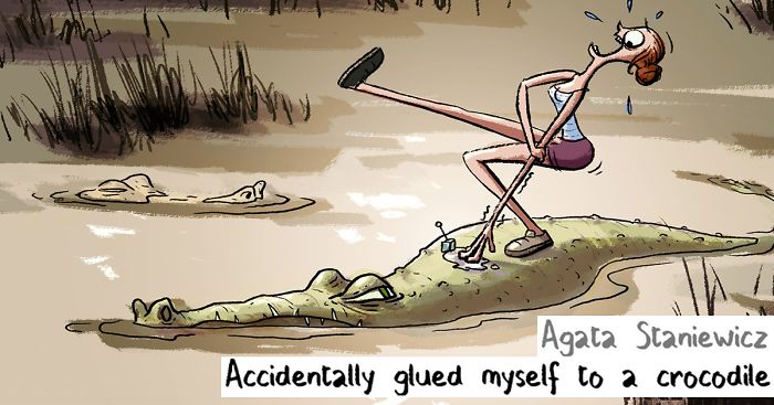 I Illustrate Humorous Stories Of Scientists Failures