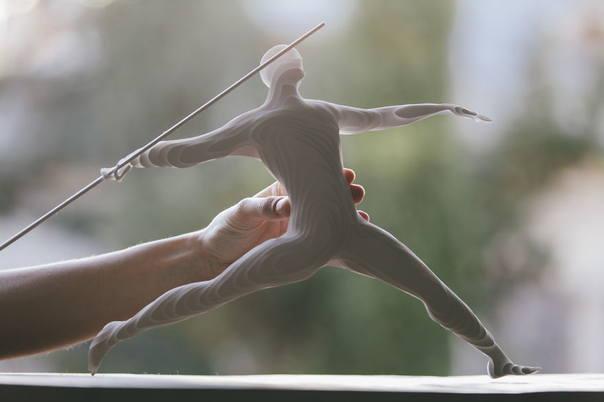 I Made Olympic Athletes Out Of Layered Paper I Made Olympic Athletes Out Of Layered Paper