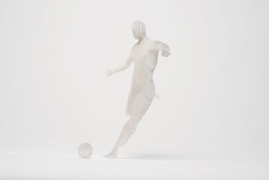 I Made Olympic Athletes Out Of Layered Paper I Made Olympic Athletes Out Of Layered Paper