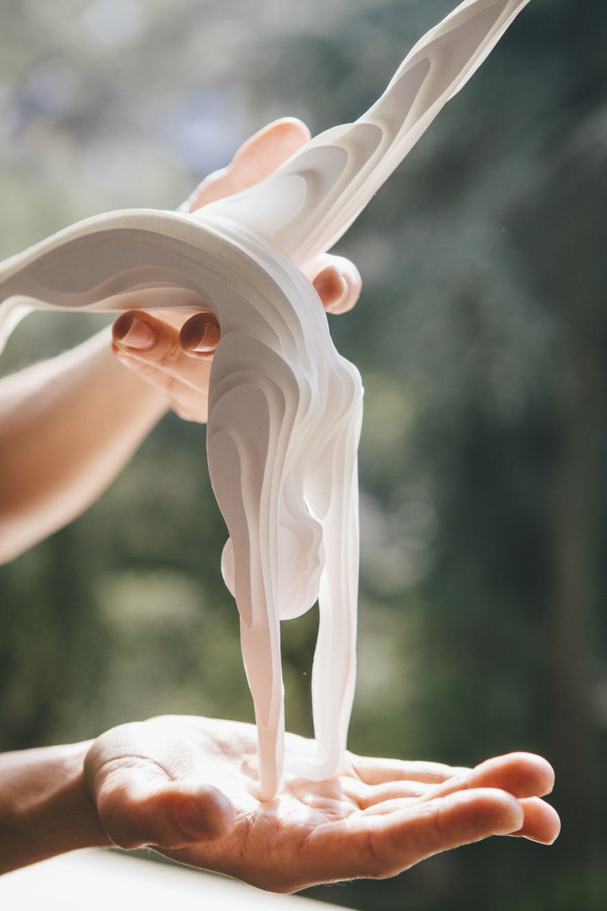 I Made Olympic Athletes Out Of Layered Paper I Made Olympic Athletes Out Of Layered Paper