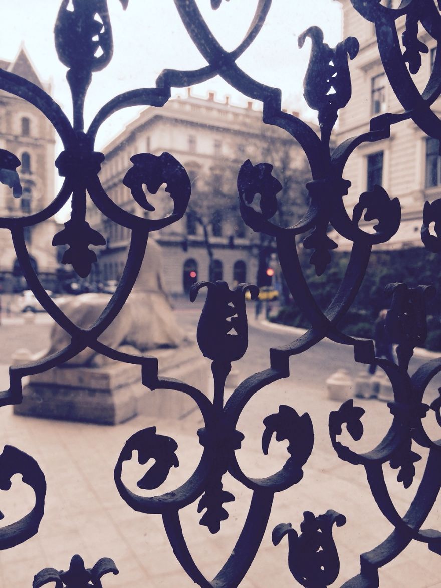 View From One Of The Hungarian State Opera's Offices In Budapest.