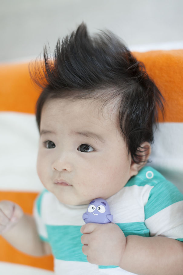 No Need For Hair Wax Says Riley :)