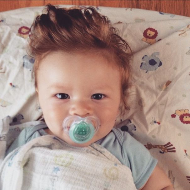 He Needs A Haircut At Least Once A Month.