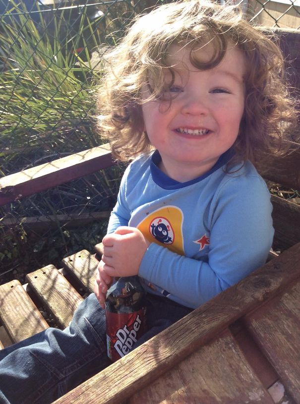 2 Year Old Isaac And His Curly Locks