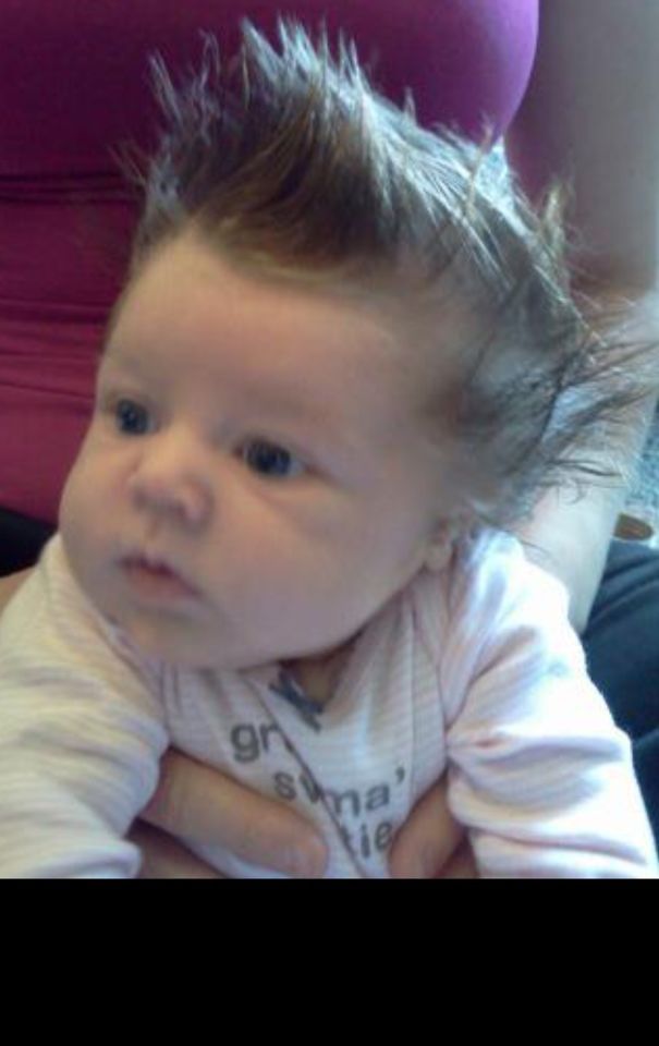 My Little Girl At 2 Months