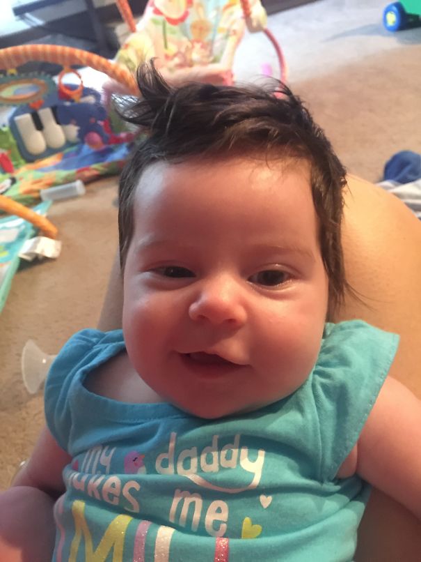 Rosalind Working On That Special Present For Dad!