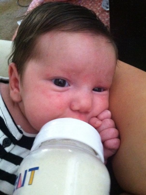 Last Year! She Was Basically Born With A Toupe 