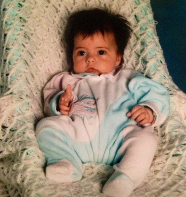 I've Had Two Babies And Both Were Born With A Full Head Of Hair!