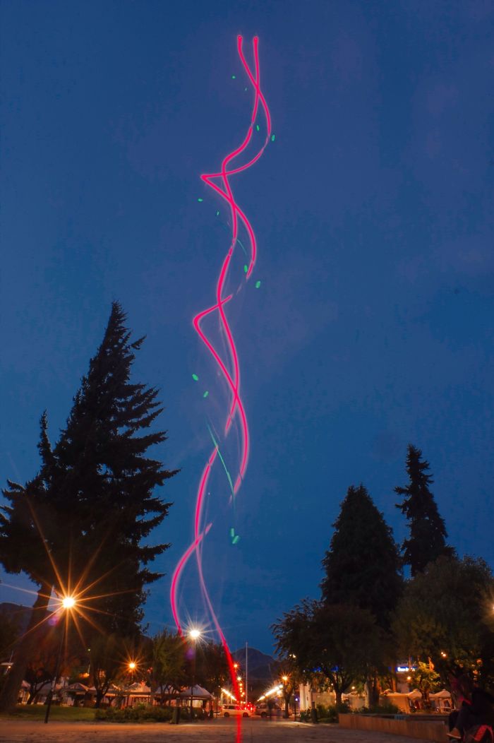 Fun With Long Exposure And A Drone