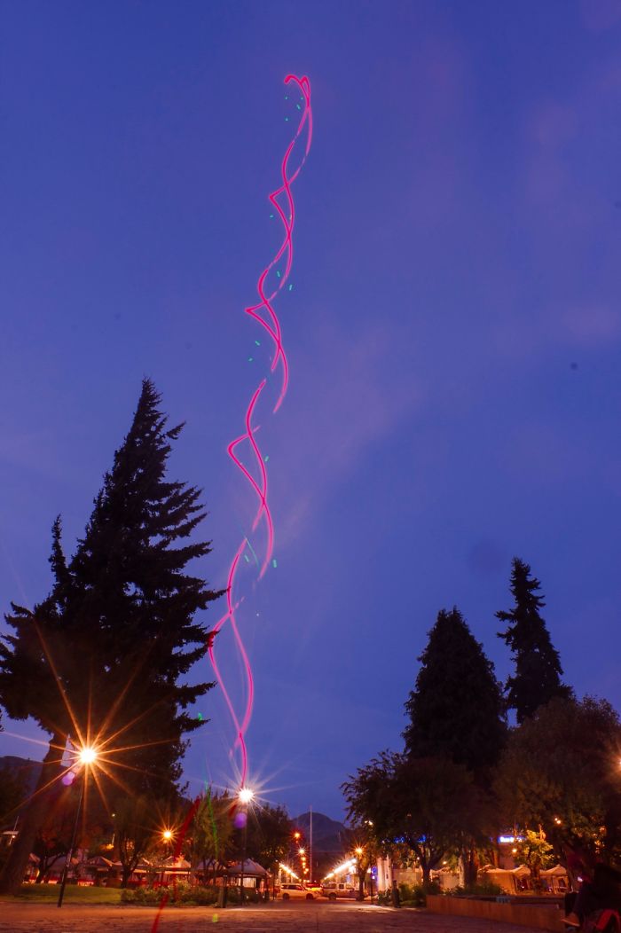 Fun With Long Exposure And A Drone