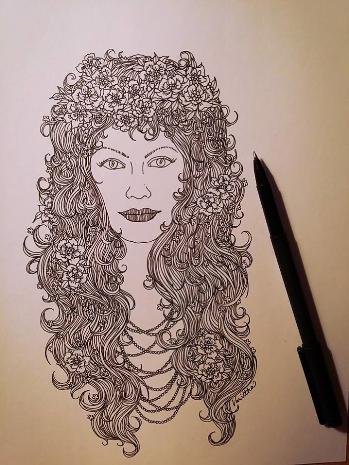 Coloring Books Cost A Bit Too Much So I Draw My Own Coloring Pages