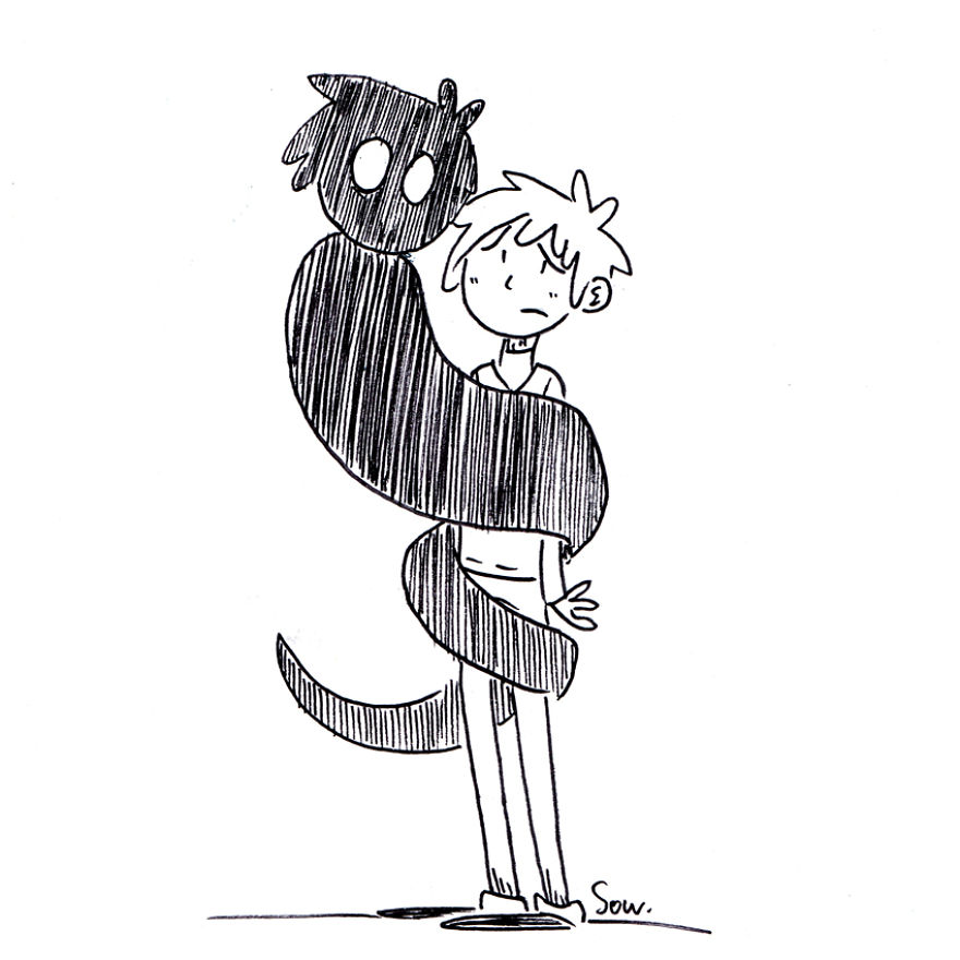 I'm Making A "not Okay" Minimalist Drawing Serie. I'm Making A "not Okay" Minimalist Drawing Serie.