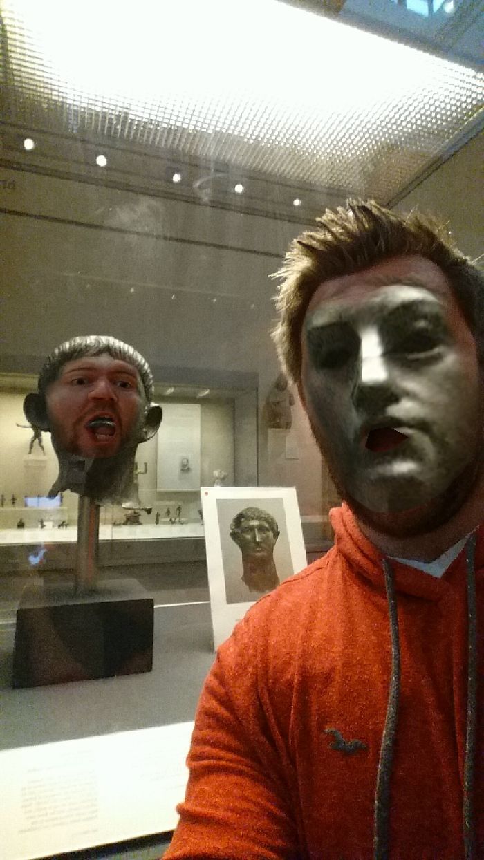 My Friend Went To The Museum And Tried Face Swap, The Result Is Hilarious (11 Pics) My Friend Went To The Museum And Tried Face Swap, The Result Is Hilarious (11 Pics)