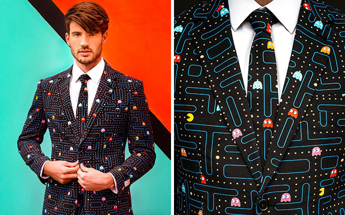 Pac-Man Suit Takes A Bite Out Of Corporate Fashion