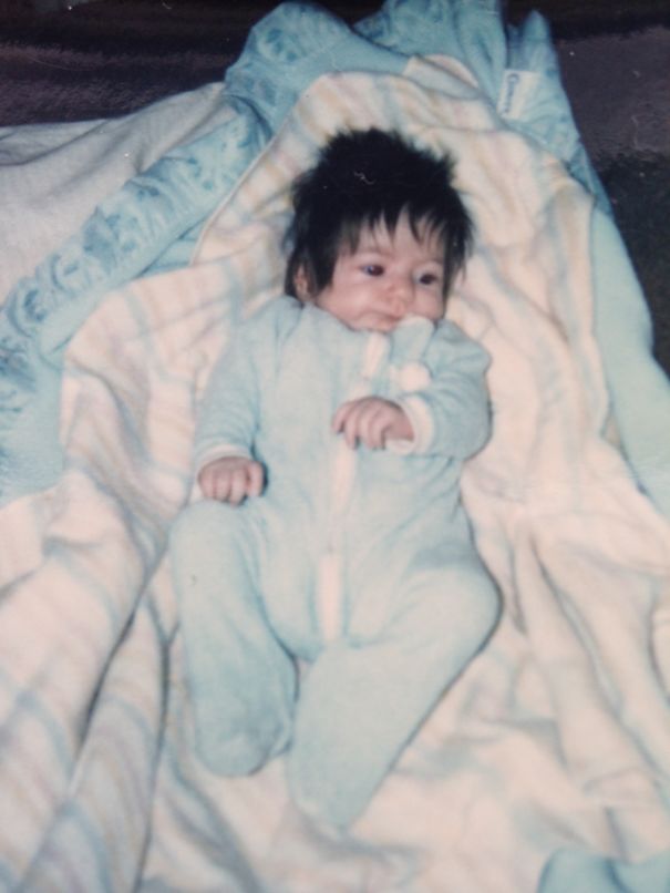 When She Came Home From The Hospital, Three Days Old...