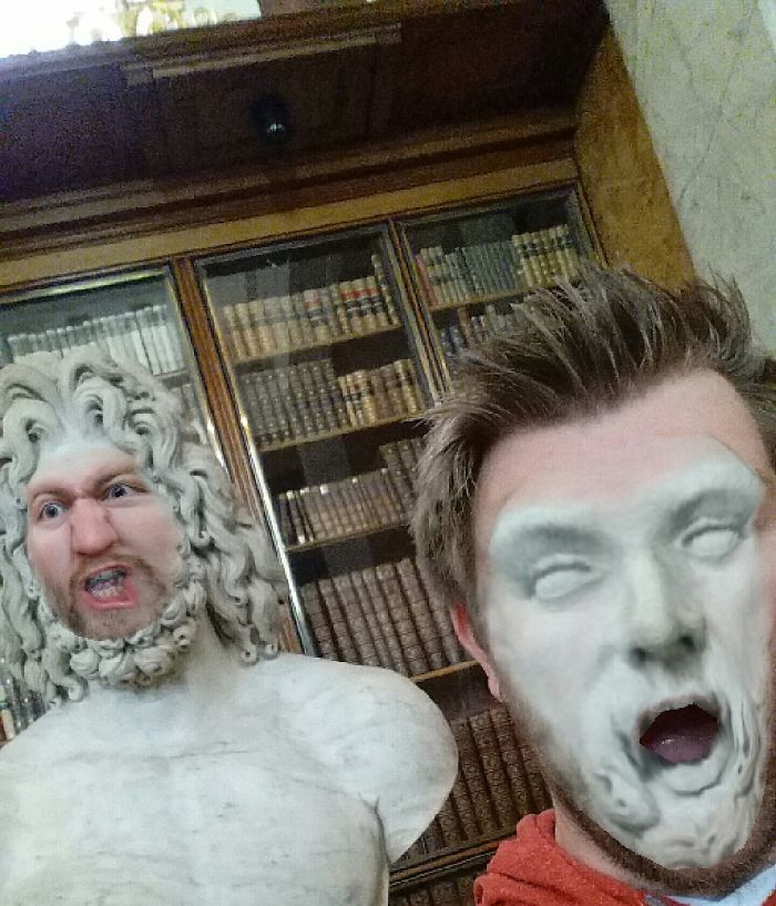 My Friend Went To The Museum And Tried Face Swap, The Result Is Hilarious (11 Pics) My Friend Went To The Museum And Tried Face Swap, The Result Is Hilarious (11 Pics)