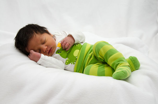 Baby Rafael With 3 Days - We Were So Surprised Since His Brothers Are Blond!