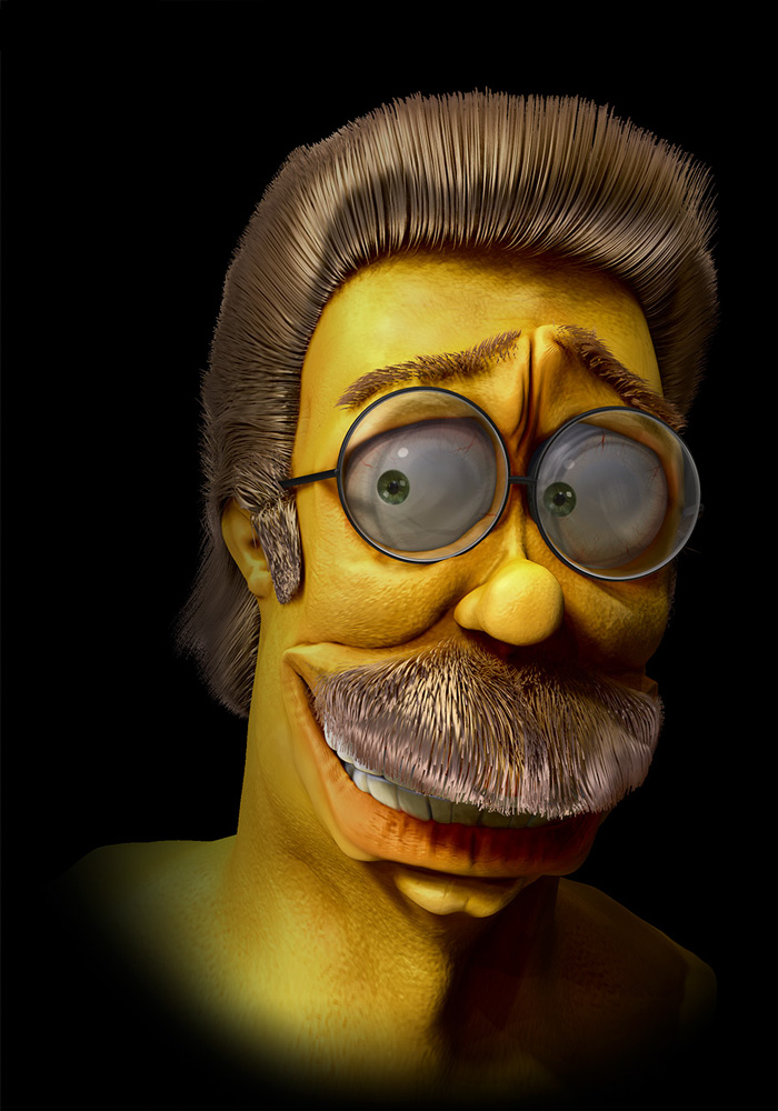 Ned Flanders From The Simpsons