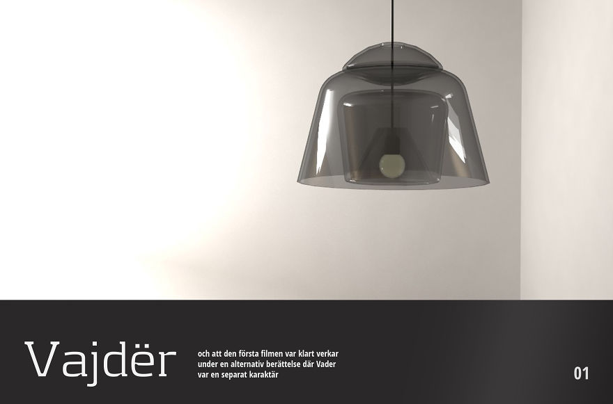 I Created Light Fixtures Inspired By Star Wars I Created Light Fixtures Inspired By Star Wars