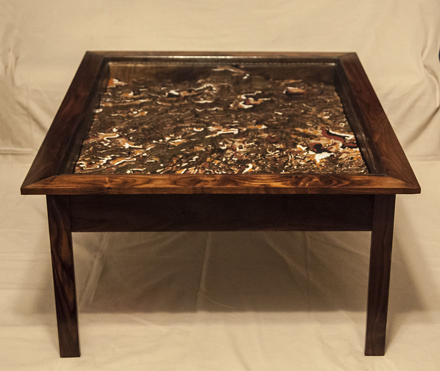 I Made An Intricate Topography Table Based On Canyonlands National Park I Made An Intricate Topography Table Based On Canyonlands National Park