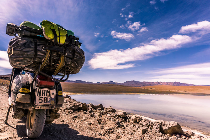 We've Visited 27 Countries And Traveled 60,000km On A Vespa Scooter