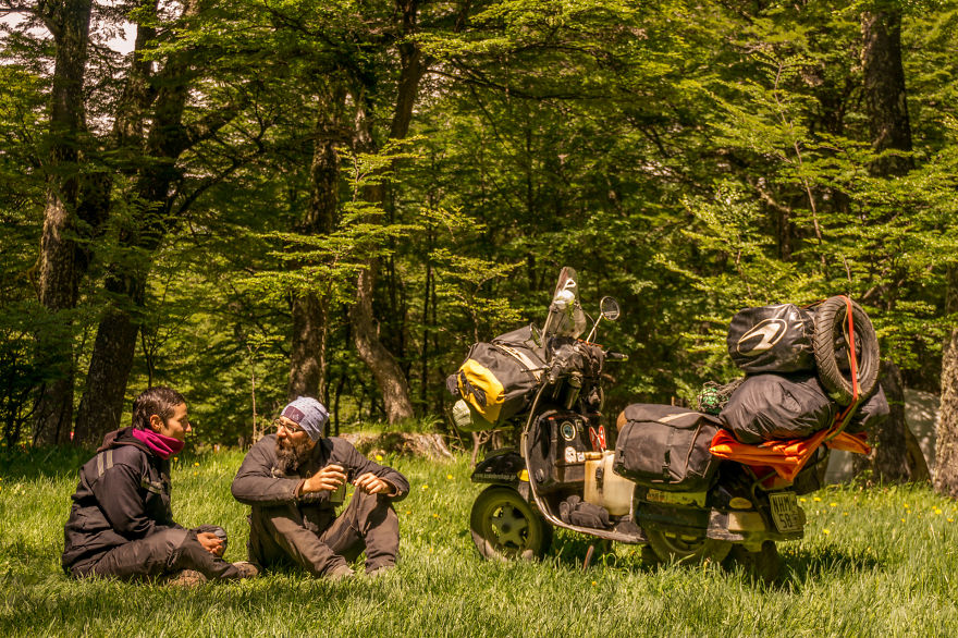 We've Visited 27 Countries And Traveled 60,000km On A Vespa Scooter We've Visited 27 Countries And Traveled 60,000km On A Vespa Scooter