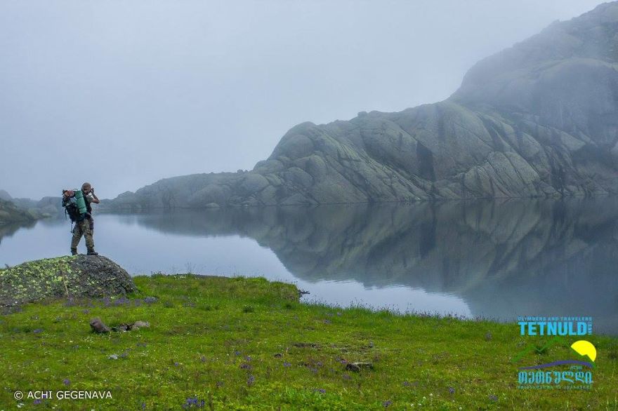 Tobavarchkhili, Silver Lake. Location: Samegrelo, Georgia. Tobavarchkhili Lakes, Located On The Egrisi Range, In Region Samegrelo, Is One Of The Most Beautiful And Remote Natural Monuments Of Our Country. We Offer Unforgettable 6 Day Trekking Tour To Tobavarchkhili, With Very Experienced Guide. Trekking Starts In Village Mukhuri, Near Town Chkhorotsku And Ends In Magana Gorge, Near Town Jvari. For This Tour Tourists Must Be Well Fitted. All Nights Are Spent In Camps. All Route Goes Via Absolutely Wild Area, Gorges Of Rivers Khobistskali And Magana, And Alpine Meadows Of Egrisi Range. Best Period Is From July To Mid Of September.