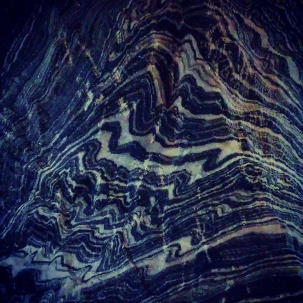 Walls Of A Salt Mine In Romania