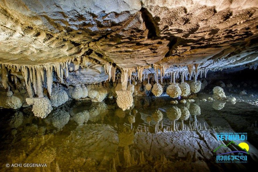 ''muradi's Cave'', Club ''tetnuldi'''s Hall. Unique Cave In Georgia, Racha ,which Is A Interest Object Of Local Televisions, ''national Geographic'' And Many Local And Foreigner Scientists.