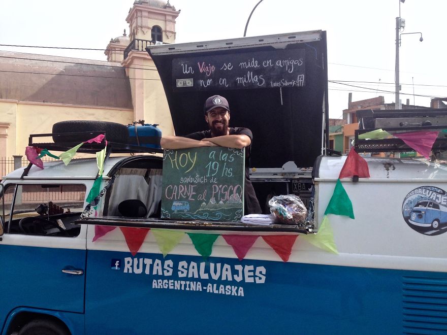 I Turned My Van Into A Food Truck To Travel Around The World I Turned My Van Into A Food Truck To Travel Around The World