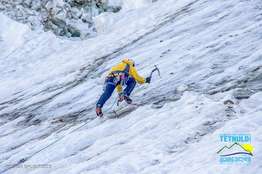 Mount Tetnuldi (georgian: თეთნულდი) Is A Prominent Peak In The Central Part Of The Greater Caucasus Mountain Range, Located In The Svaneti Region Of Georgia. According To Most Sources, Tetnuldi Is The 10th Highest Peak Of The Caucasus. The Slopes Of The Mountain Are Glaciated Generally Above The 3,000 Metre (9,840 Ft) Line. The Most Prominent Glacier Of The Mountain Is Called Adishi.