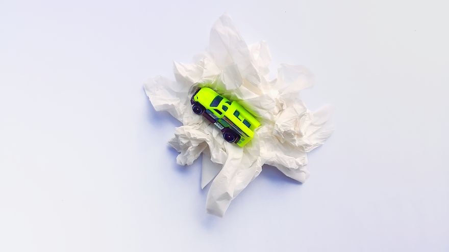 I Use Colorful Objects Around Home To Channel My Creative Concepts