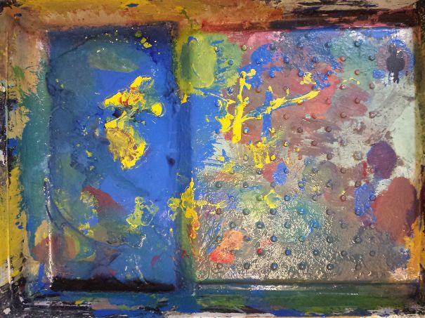 I Knew This Pic Would Come In Handy One Day. This Was After The Mural I Painted