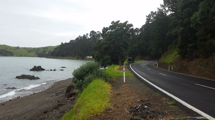 On The Way To Whitianga In New Zealand