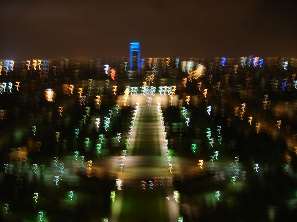 My Hands Shaking Because Of The Cold Wind At A Trip To The Eiffel Tower In Paris.