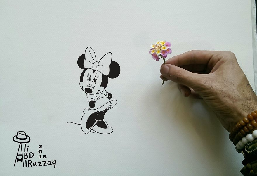 I Draw Interactive Illustrations Using Everyday Objects (Part 6)