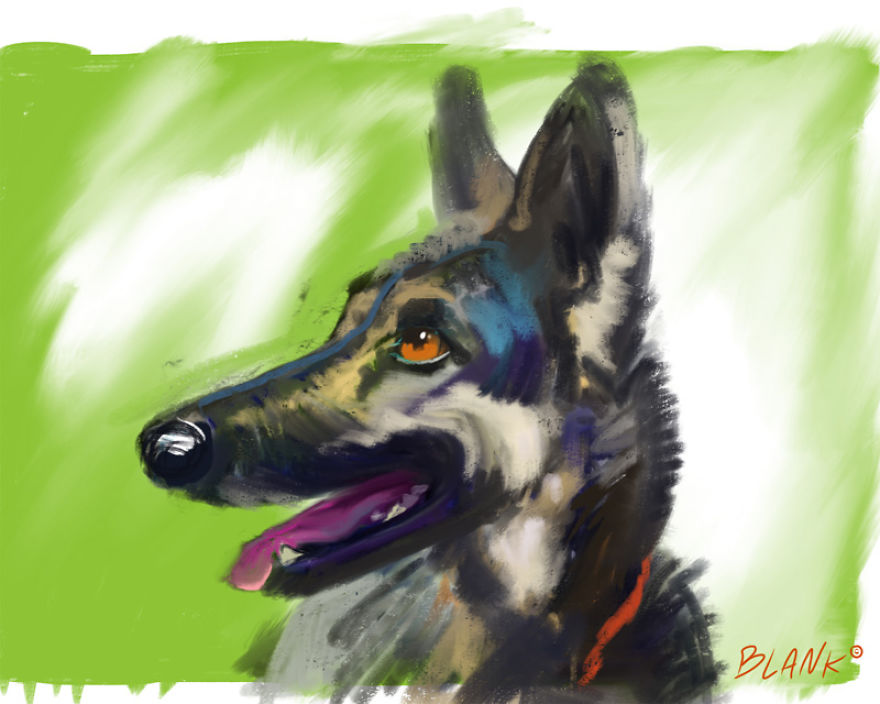 Since I Can't Have Pets, I Draw Them Instead