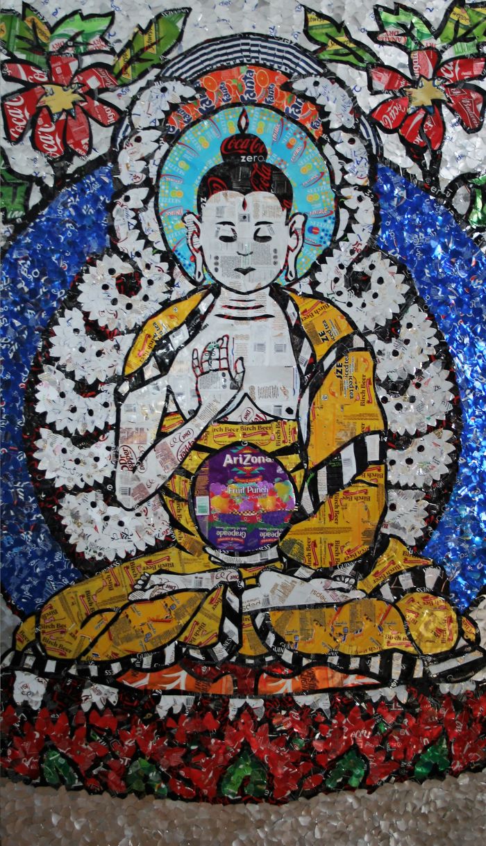 I Recycle Materials From Bars And Restaurants And Turn Them Into Works Of Art I Recycle Materials From Bars And Restaurants And Turn Them Into Works Of Art