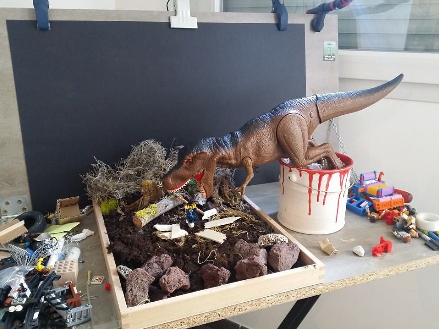 Miniature Lego Adventures That I Create In My Job (Part 4) Miniature Lego Adventures That I Create In My Job (Part 4)