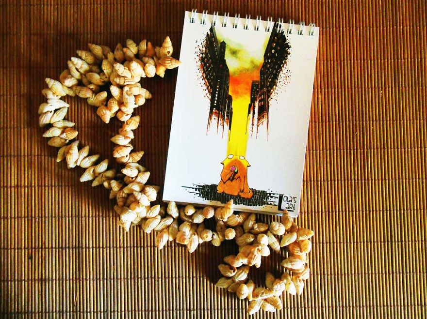 I've Created My First Notebook Collection With My Drawings On Covers