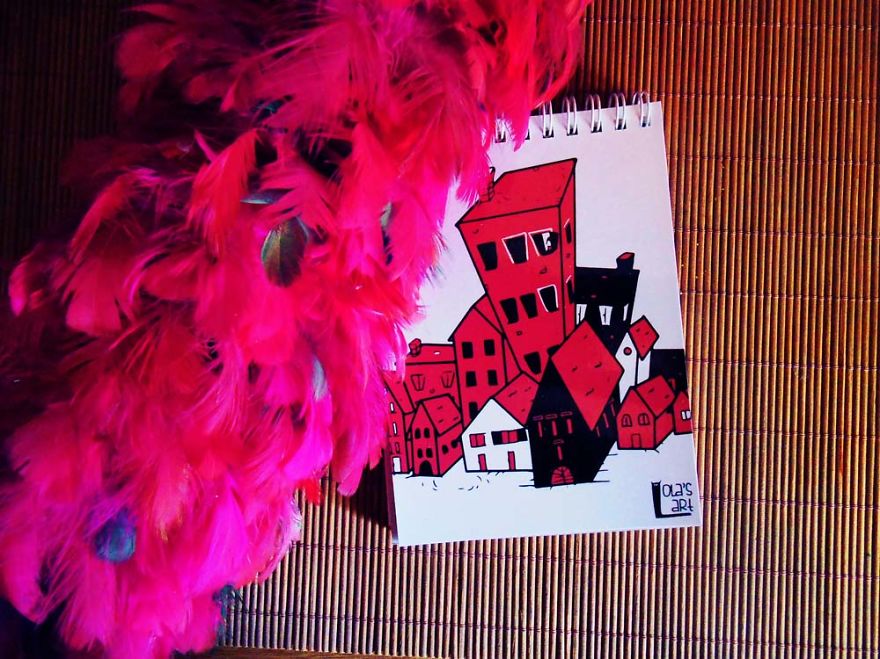 I've Created My First Notebook Collection With My Drawings On Covers